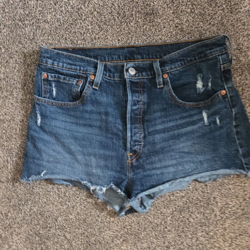 Levi's Denim Blue Women's Shorts